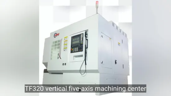 Centro de mecanizado vertical horizontal de 5 ejes de la fresadora CNC de precisión
