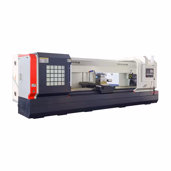 Torno CNC de la máquina del centro de torneado de la herramienta de la banda viva de la cama plana P3518